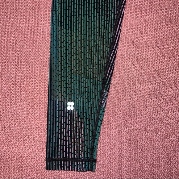 Sweaty Betty Power 7/8 Workout Leggings geo shadow women’s size 6 - Picture 4 of 6
